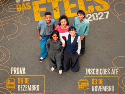 Etecs de São Roque, Mairinque, Alumínio e Ibiúna abrem 525 vagas gratuitas; inscrições vão até 3 de novembro