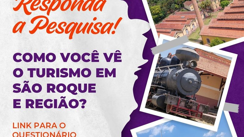 Participe da Pesquisa sobre Turismo em São Roque
